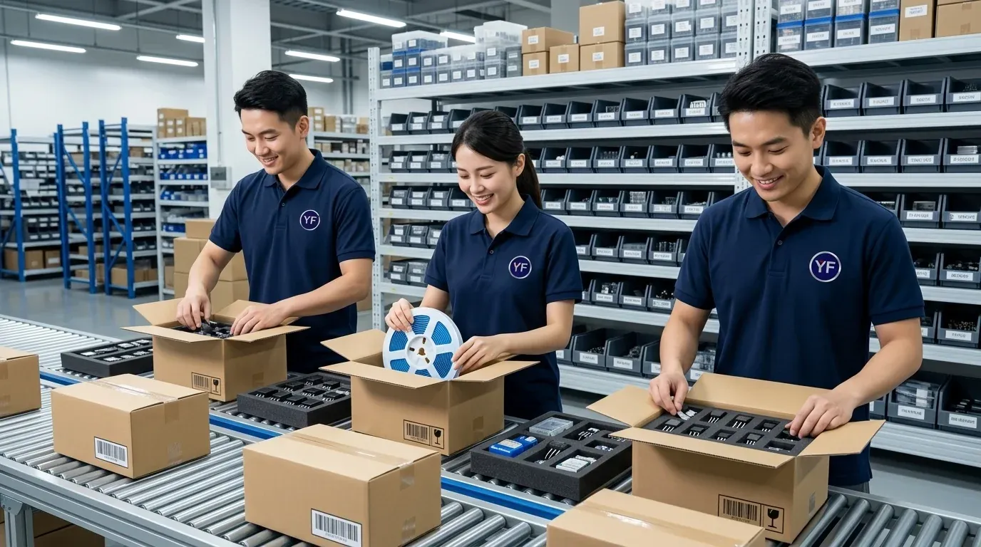 仰發科技專業出貨包裝團隊